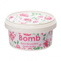 Bomb Cosmetics - Rose Revolution - Body Butter - Masło do ciała z 30% Shea - RÓŻANA REWOLUCJA