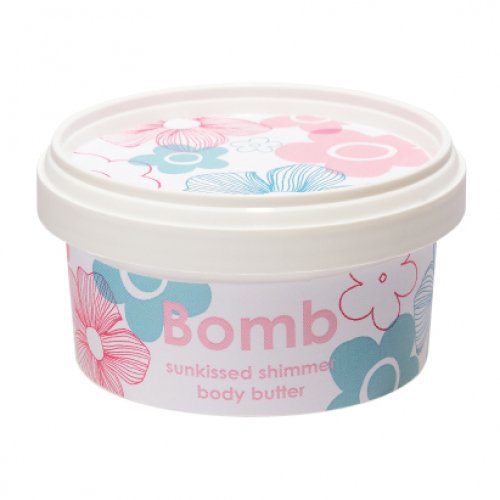 Bomb Cosmetics - Sunkissed Shimmer - Body Butter - Masło do ciała z 30% Shea - POCAŁUNEK SŁOŃCA