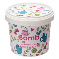 Bomb Cosmetics - Cranberry & Lime - Oil Based Body Scrub - Peeling pod prysznic - ŻURAWINA Z LIMETKĄ