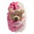 Bomb Cosmetics - Teddy Bears Picnic - Nawilżająca babeczka do kąpieli - TRUSKAWKOWY NIEDŹWIADEK
