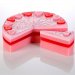 Bomb Cosmetics - Raspberry Supreme Handmade Soap Cake - Porcja tortu mydlanego - MALINOWY DESER