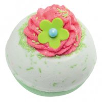 Bomb Cosmetics - Apple & Raspberry Swirl - Sparkling bath ball