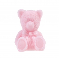 LaQ - Happy Soaps - Naturalne mydełko glicerynowe - RÓŻOWY MAŁY MIŚ