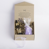 LaQ - Zestaw naturalnych kosmetyków - Olej z pestek śliwki + Mydełko glicerynowe gratis!