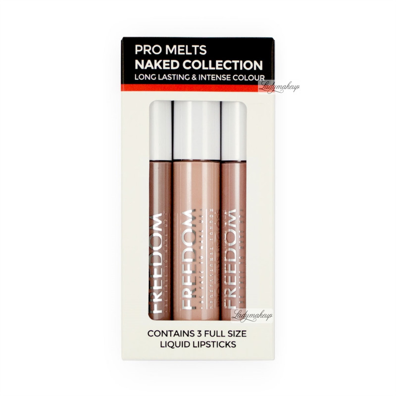 FREEDOM - PRO MELTS - NAKED - Long Lasting & Intense Color 
