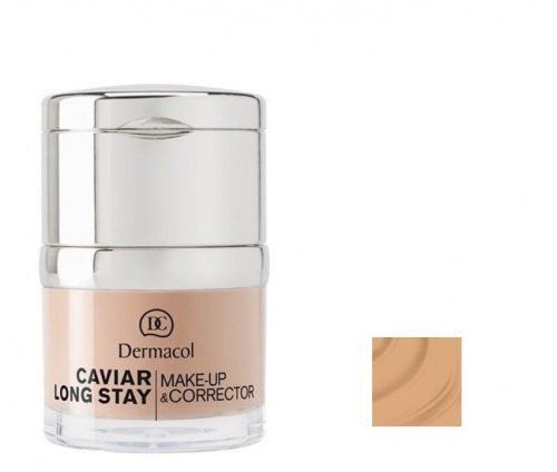 Dermacol - Caviar Long Stay Make-Up & Corrector - 3 - NUDE