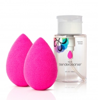 Beautyblender - TWO.BB.CLEAN - ZESTAW Beautyblender 2 szt. + BlenderCleanser 150 ml 