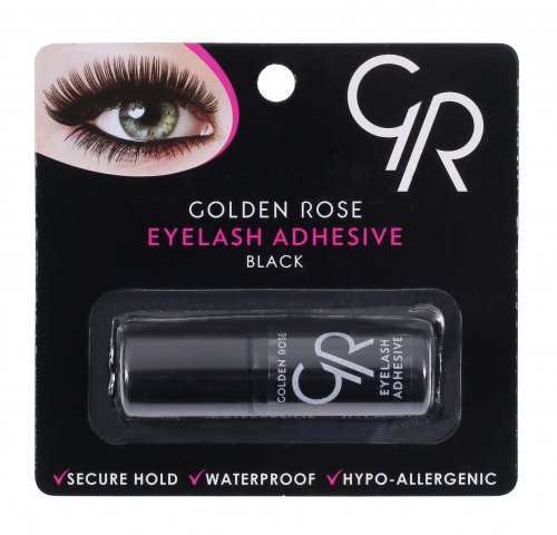 Golden Rose - Eyelash Adhesive Black - Wodoodporny, czarny klej do rzęs 