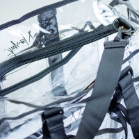 Nanshy - Large Clear PVC Makeup Kit Bag - Duża transparentna torba kosmetyczna