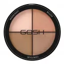 GOSH - CONTOUR'N STROBE KIT - 4 in 1 palette - 001 - LIGHT - 001 - LIGHT