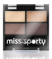 Miss Sporty - Quattro Eyeshadow - Zestaw 4 cieni do powiek