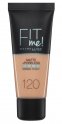 MAYBELLINE - FIT ME! Liquid Foundation For Normal To Oily Skin With Clay - 120 CLASSIC IVORY - 120 CLASSIC IVORY