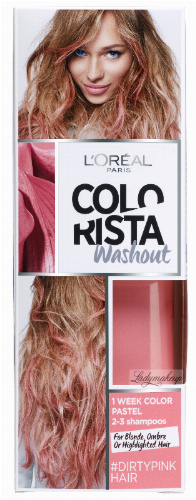 L'Oréal - COLORISTA Washout - #DIRTYPINKHAIR - Zmywalna koloryzacja - RÓŻOWY