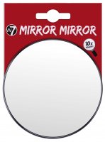 W7 - MIRROR MIRROR - 10 x Magnify - with 2 suction cups