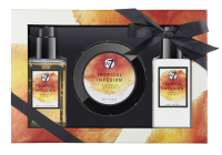W7 - BATH & BODY SET - Zestaw kosmetyków do pielęgnacji ciała - ALMOND & COCONUT - TROPICAL INFUSION