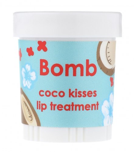 Bomb Cosmetics - Coconut Lip Treatment - Coco Kisses - Intensywna kuracja do ust KOKOSOWE POCAŁUNKI