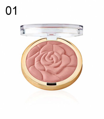 MILANI - Rose Powder Blush - Róż do policzków - 01 ROMANTIC ROSE