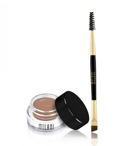 MILANI - Stay Put Brow Color + double-sided brush - 02 NATURAL TAUPE