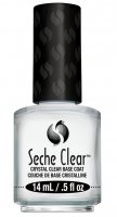 Seche - CLEAR - Crystal Clear Base Coat - Przezroczysty lakier bazowy - 14 ml