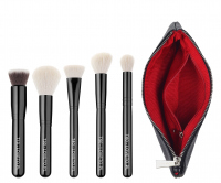 LOVETO.PL - Set of 5 make-up brushes + cosmetic bag