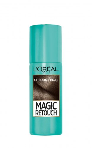 L'Oréal - MAGIC RETOUCH - Spray do błyskawicznego retuszu odrostów - CHŁODNY BRĄZ