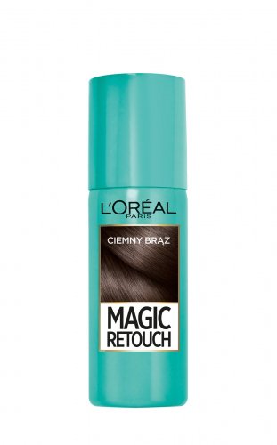 L'Oréal - MAGIC RETOUCH - Hair spray - DARK BROWN