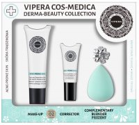 VIPERA COS-MEDICA - DERMA-BEAUTY COLLECTION - Blender, korektor i podkład do cery trądzikowej