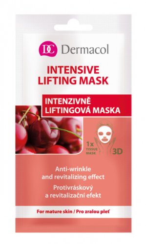 Dermacol - INTENSIVE LIFTING FACE TISSUE MASK - Anti-wrinkle sheet mask