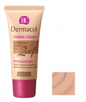 Dermacol - TONING CREAM 2in1 - Moisturizing cream and primer - NATURAL - NATURAL