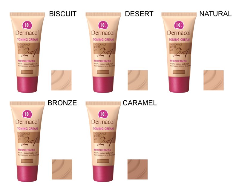 Dermacol Toning Cream 2in1 In 'Desert' – Getönte Tagescreme Mit Pflegewirkung