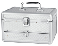 Inter-Vion - Make-up box - SILVER - 499244