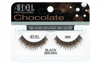 ARDELL - Chocolate Lashes - Black-brown lashes on strip - 886 - 886