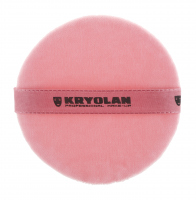 KRYOLAN - Premium Powder Puff Pink - Różowy puszek do pudru - 10 cm - ART. 1720