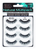 ARDELL - Natural Multipack - Set of 4 pairs of lashes on the strap - 101 DEMI BLACK - 101 DEMI BLACK
