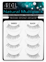 ARDELL - Natural Multipack - Set of 4 pairs of lashes on the strap - BABIES BLACK - BABIES BLACK
