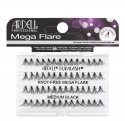 ARDELL - Mega Flare - Pogrubione rzęsy w kępkach - 652805 - KNOT-FREE MEGA FLARE - MEDIUM BLACK - 652805 - KNOT-FREE MEGA FLARE - MEDIUM BLACK
