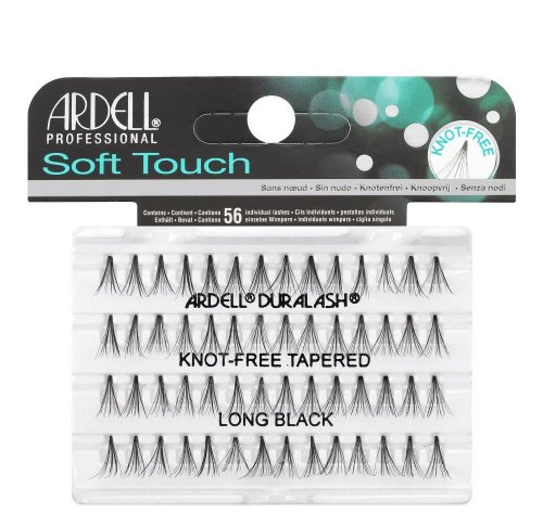 ARDELL - Soft Touch - Subtle lashes in clusters - 682857 - KNOT-FREE TAPERED - LONG BLACK