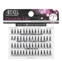 ARDELL - Double Up -  Increased Volume Eyelashes - KNOTTED DOUBLE FLARES - LONG BLACK - KNOTTED DOUBLE FLARES - LONG BLACK