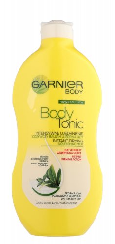 GARNIER - Body Tonic - INSTANT FIRMING NOURISHING MILK - Odżywczy balsam ujędrniający - Skóra sucha, pozbawiona jędrności