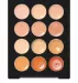 Палетка корректоров Make-Up Atelier Paris Palette 12 Cream Concealers кремовые, 12 оттенков, оттенок A — фото 6