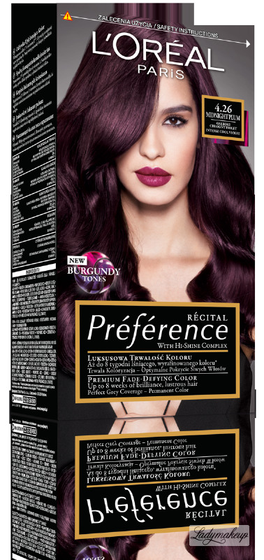 L Oreal Recital Preference 4 26 Midnight Plum