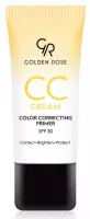 Golden Rose - CC Cream - COLOR CORRECTING PRIMER - YELLOW