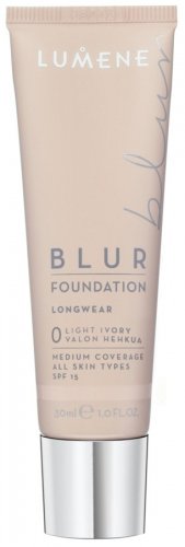 LUMENE - Longwear BLUR Foundation - Podkład wygładzający - 0 - LIGHT IVORY