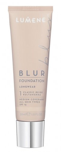 LUMENE - Longwear BLUR Foundation - 1 - CLASSIC BEIGE