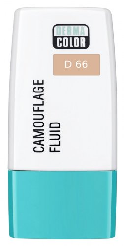 KRYOLAN - Dermacolor - Camouflage Fluid - Fluid wodoodporny - D 66