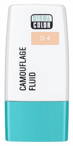 KRYOLAN - Dermacolor - Camouflage Fluid - Fluid wodoodporny - D 4