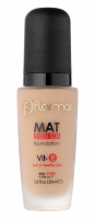 Flormar - MAT TOUCH FOUNDATION - Soft & Healthy Skin - Matujący podkład do twarzy 