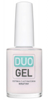 DUO GEL - Różowa odżywka do paznokci z aktywatorem keratyny - ROSE - 15 ml