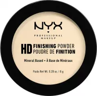NYX Professional Makeup - HD FINISHING POWDER - BANANA - Prasowany puder bananowy - 8 g