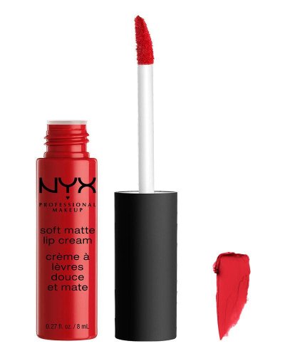 NYX Professional Makeup - SOFT MATTE LIP CREAM - Kremowa pomadka do ust w płynie - 01 - Amsterdam